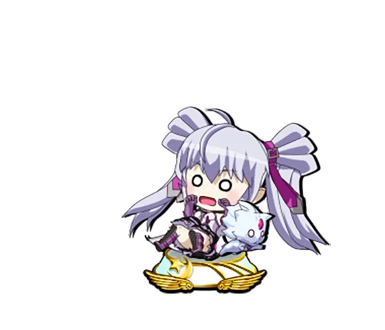 マジカルハロウィン ボーナストリガーのボーナス中のミニキャラ示唆（白台座②：フロスト）