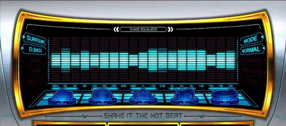 ＳＨＡＫＥ ＢＯＮＵＳ ＴＲＩＧＧＥＲのウェーブ演出