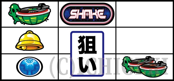 ＳＨＡＫＥ ＢＯＮＵＳ ＴＲＩＧＧＥＲのスイカテンパイ時の打ち方