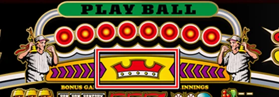 ラッキークラウンの位置