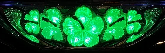 ハイビスカスランプ（緑）