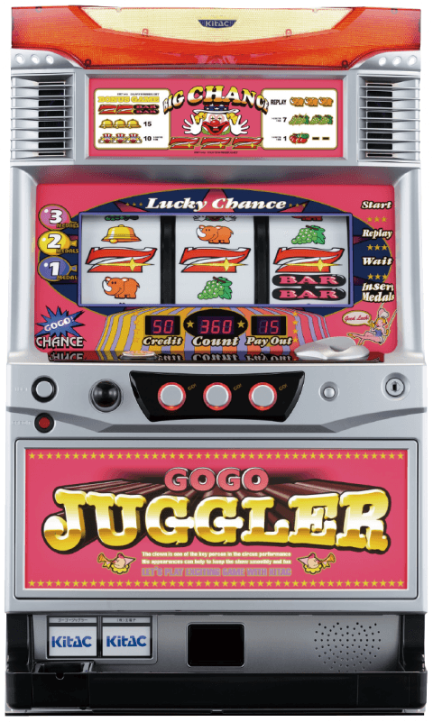 ゴーゴージャグラーの筐体