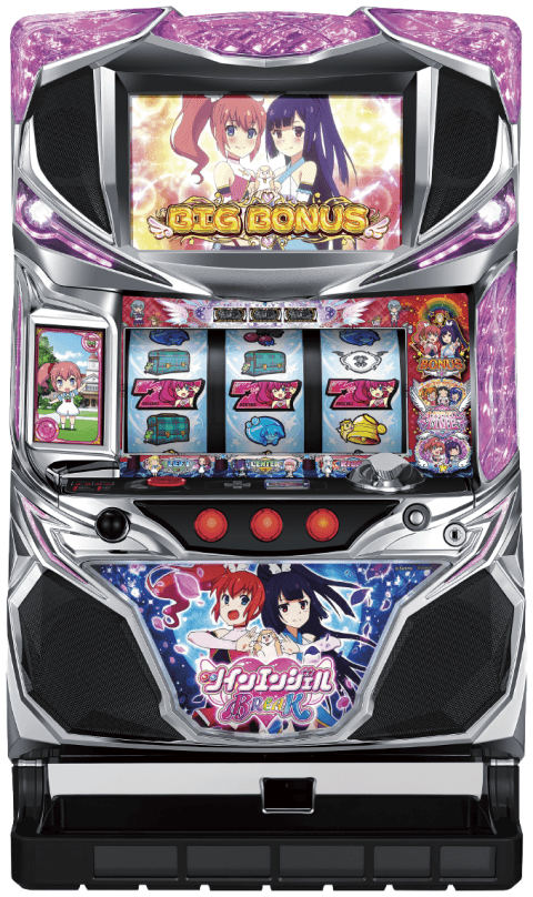 パチスロツインエンジェルBREAKの筐体