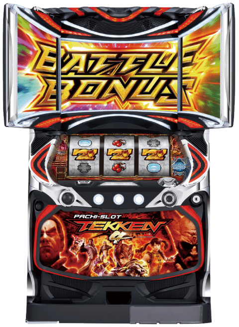 パチスロ鉄拳4の筐体