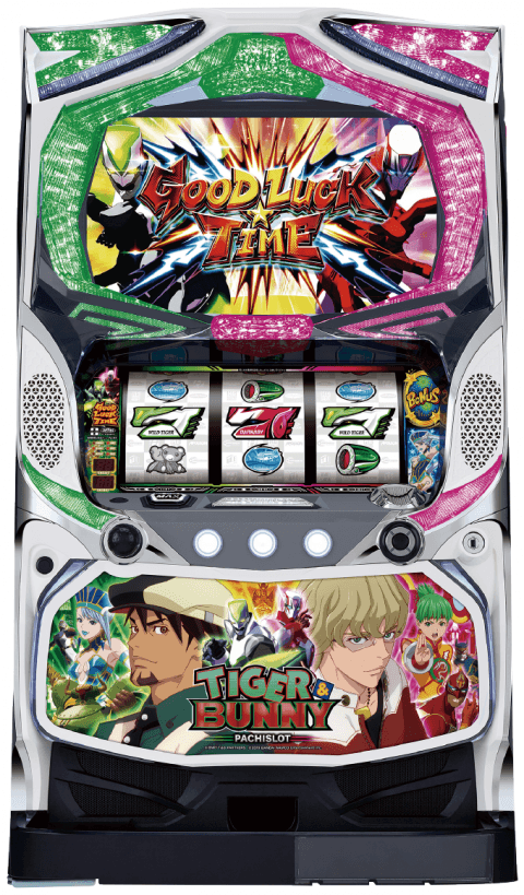 パチスロ TIGER ＆ BUNNYの筐体