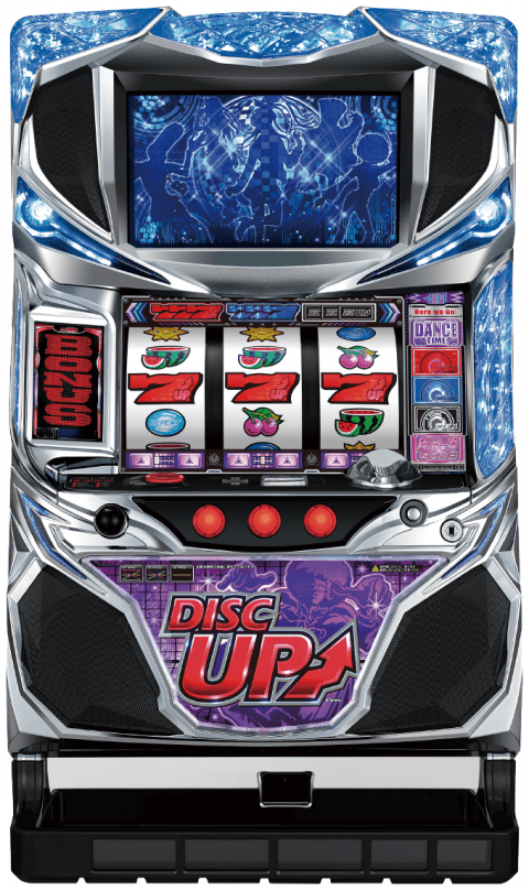 パチスロディスクアップの筐体