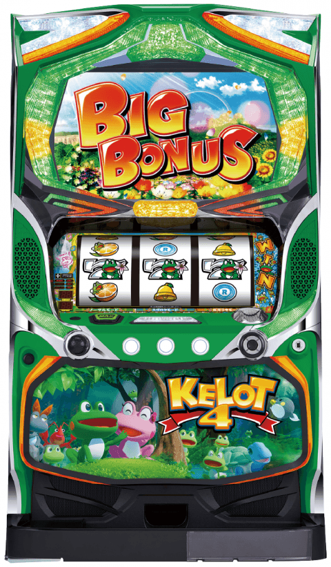 パチスロ ケロット4の筐体