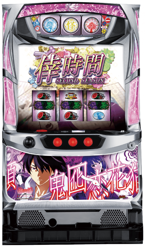 パチスロ〈物語〉シリーズ セカンドシーズンの筐体