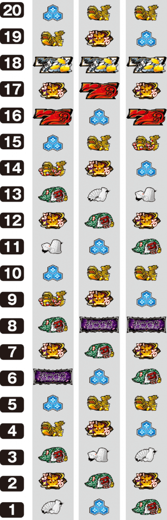 盗忍！剛衛門のリール