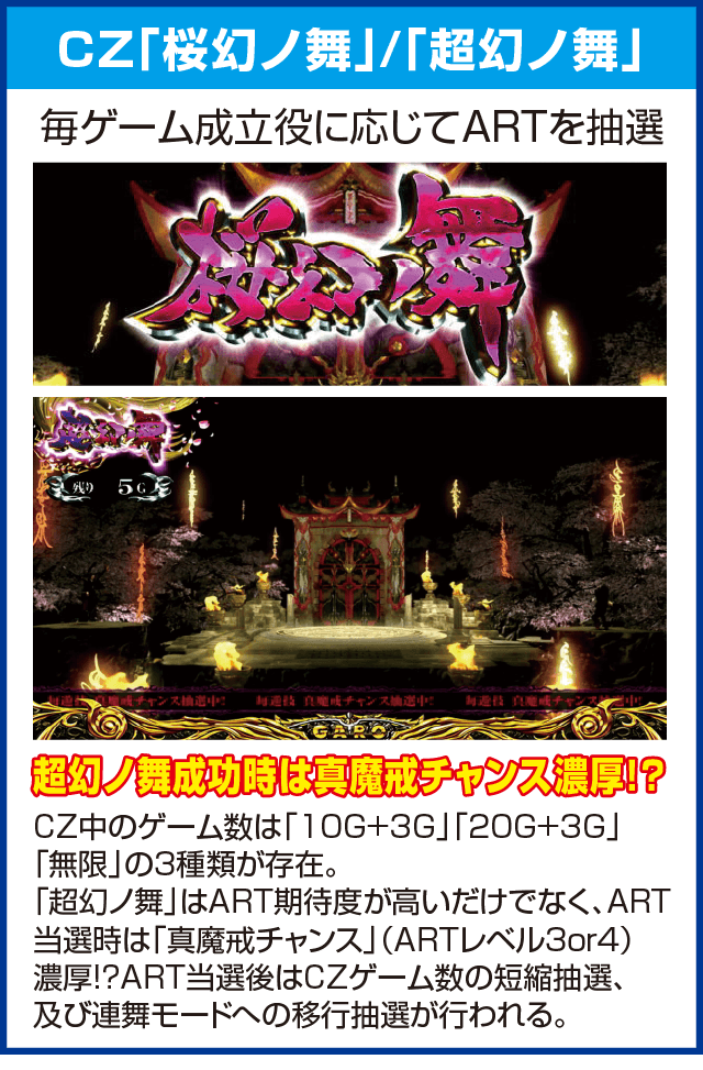 パチスロ牙狼‐守りし者‐のピックアップ