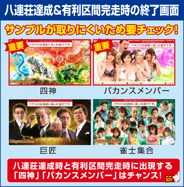 麻雀格闘倶楽部参の確定演出