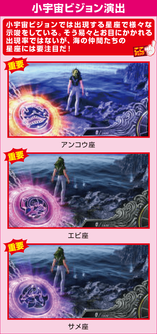 聖闘士星矢 海皇覚醒の確定演出