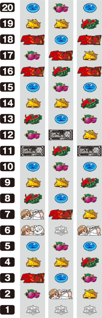 スカイガールズ～ゼロノツバサ～のリール