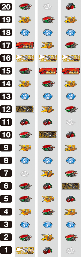 戦国乙女2～深淵に輝く気高き将星～のリール