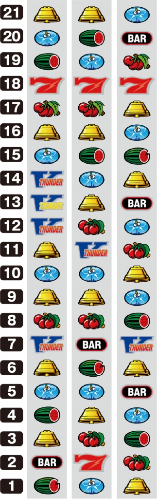 サンダーVリボルトのリール