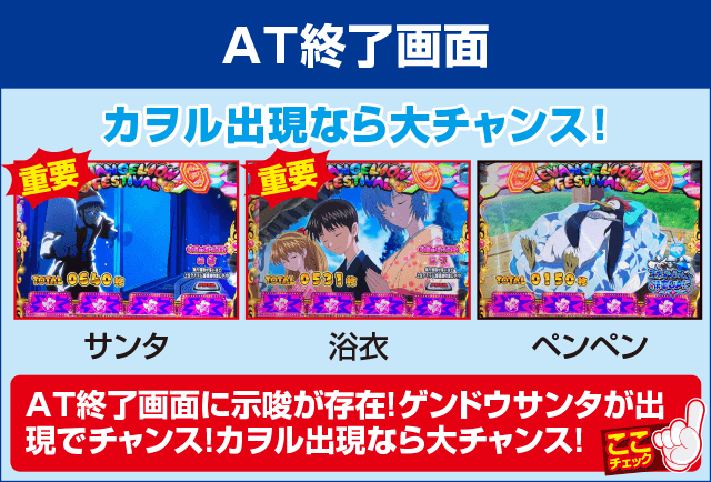 エヴァンゲリオン フェスティバルの確定演出