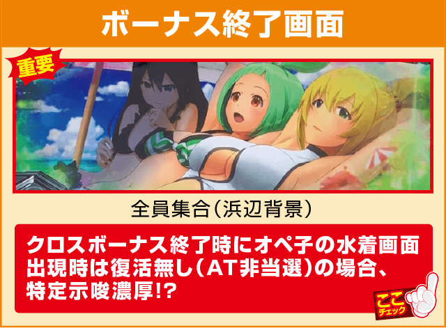 カードバトルパチスロ ガンダム クロスオーバーの確定演出