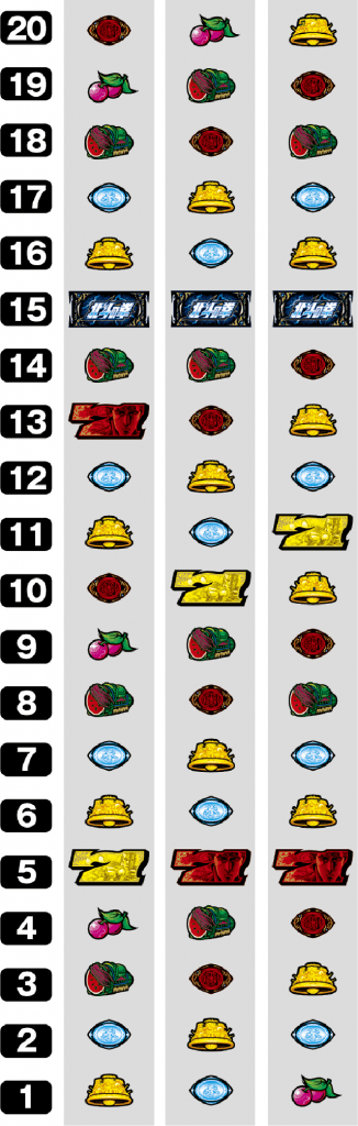 パチスロ北斗の拳 新伝説創造のリール