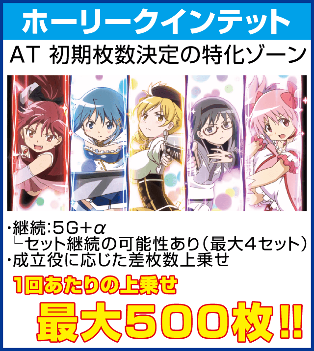 SLOT劇場版魔法少女まどか☆マギカ[新編]叛逆の物語のピックアップ