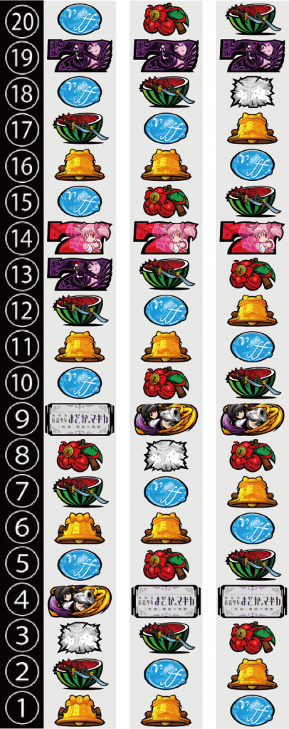 SLOT劇場版魔法少女まどか☆マギカ[新編]叛逆の物語のリール