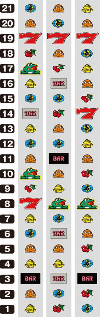 ニューパルサーDX ～チェリーバージョン～のリール