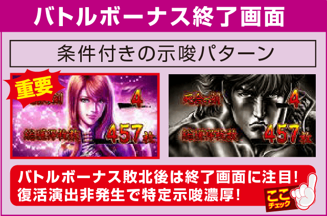 パチスロ蒼天の拳 朋友の確定演出