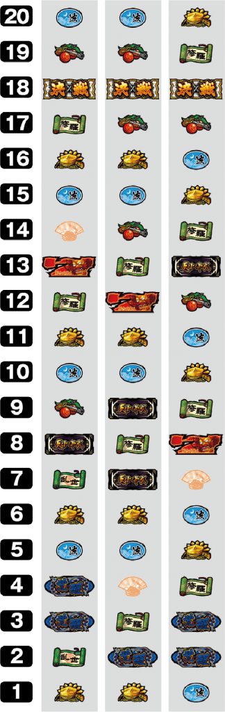 天下布武3のリール