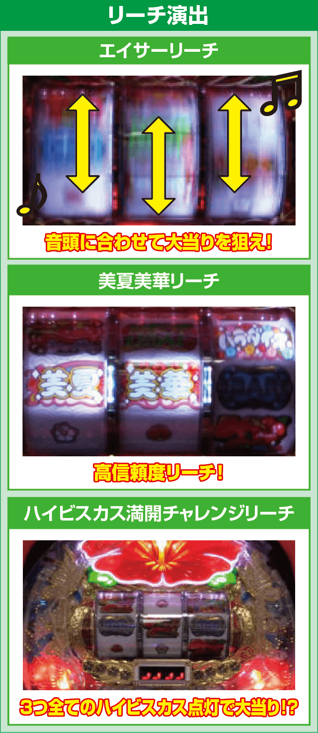 P美夏美華パラダイスのピックアップ