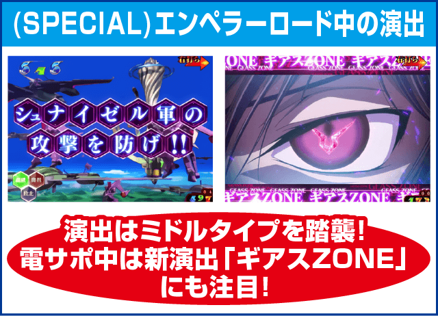 モードぱちんこ コードギアス 反逆のルルーシュ ～お気楽バージョン～のピックアップ