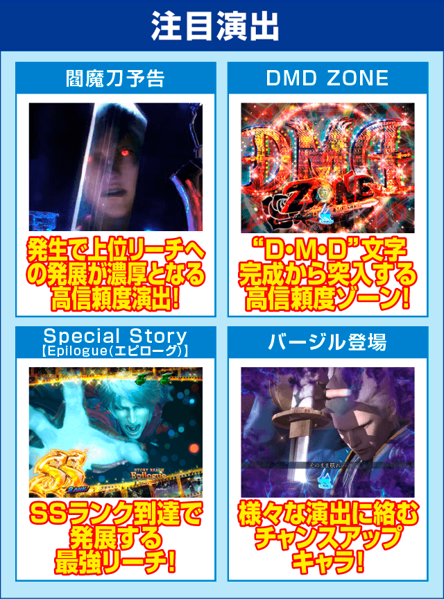 Pデビルメイクライ 4 アウトオブリミットのピックアップ