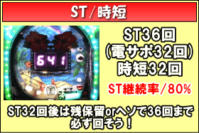 P沖7 BLACKのゲームフロー