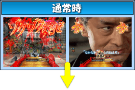 ぱちんこ 新・必殺仕置人のゲームフロー