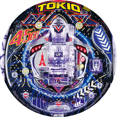 Pトキオブラック4500の盤面画像