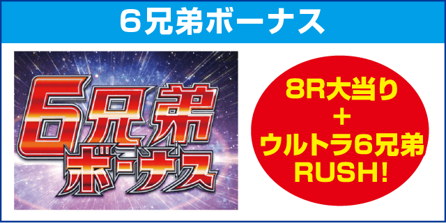 ぱちんこ ウルトラ6兄弟のピックアップ