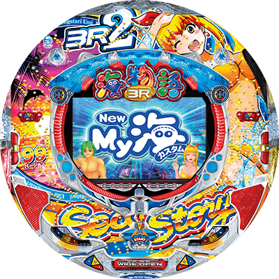 PA海物語3R2の盤面画像