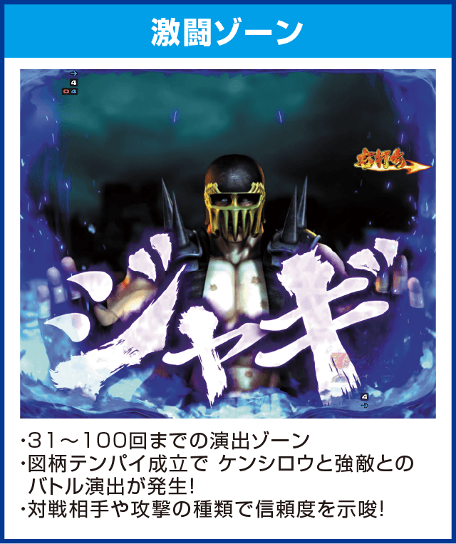 デジハネPA北斗の拳7 天破のピックアップ