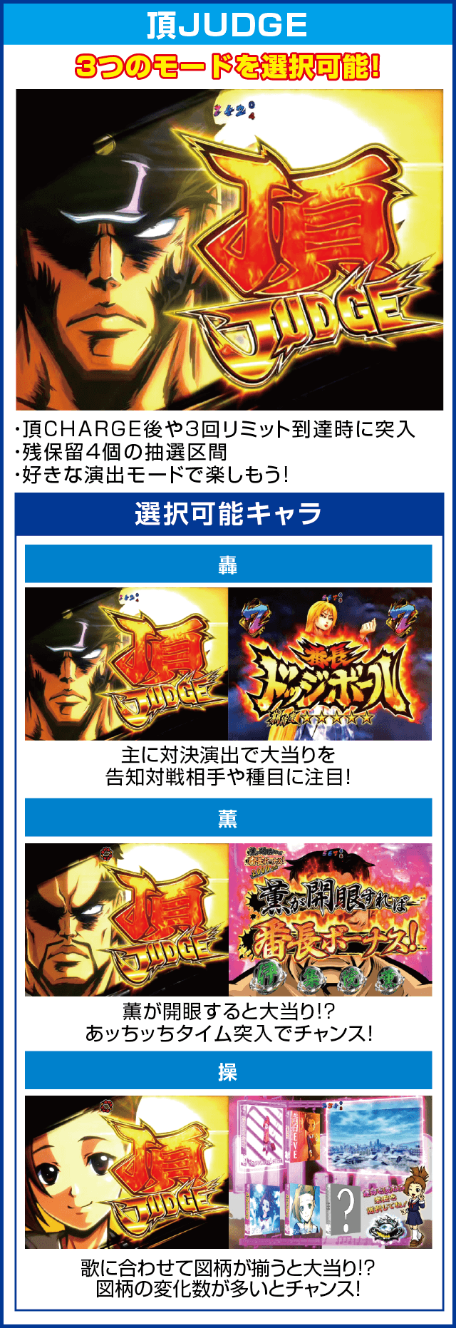 ＰＡ押忍！番長２のピックアップ