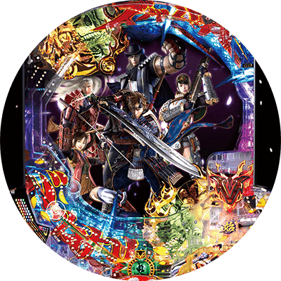 ぱちんこ 新鬼武者 狂鬼乱舞 Light Versionの盤面画像