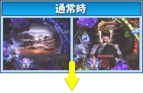 ぱちんこ 新鬼武者 狂鬼乱舞 Light Versionのゲームフロー