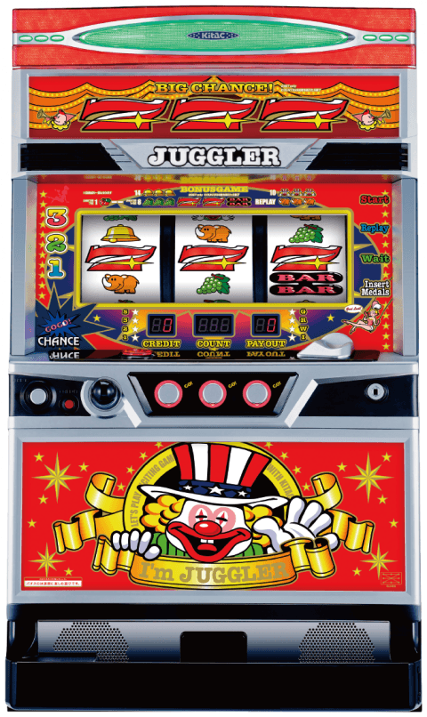 アイムジャグラーEX(6号機)の筐体