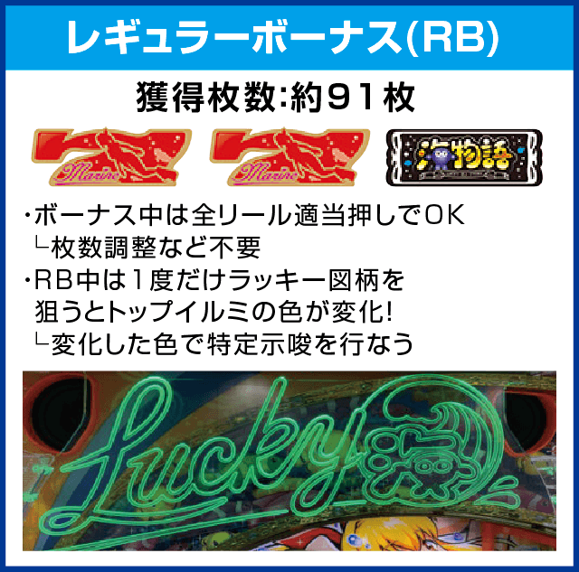 S Lucky海物語のピックアップ