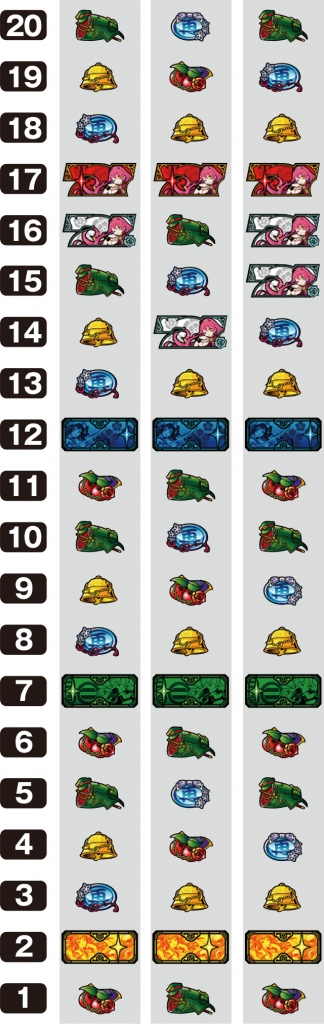 戦国コレクション4のリール