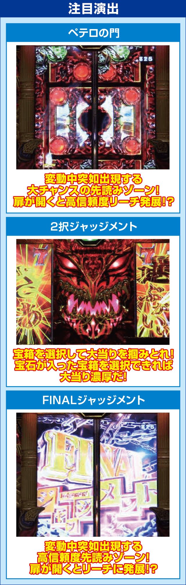 Pビッグドリーム2激神 199Ver.のピックアップ