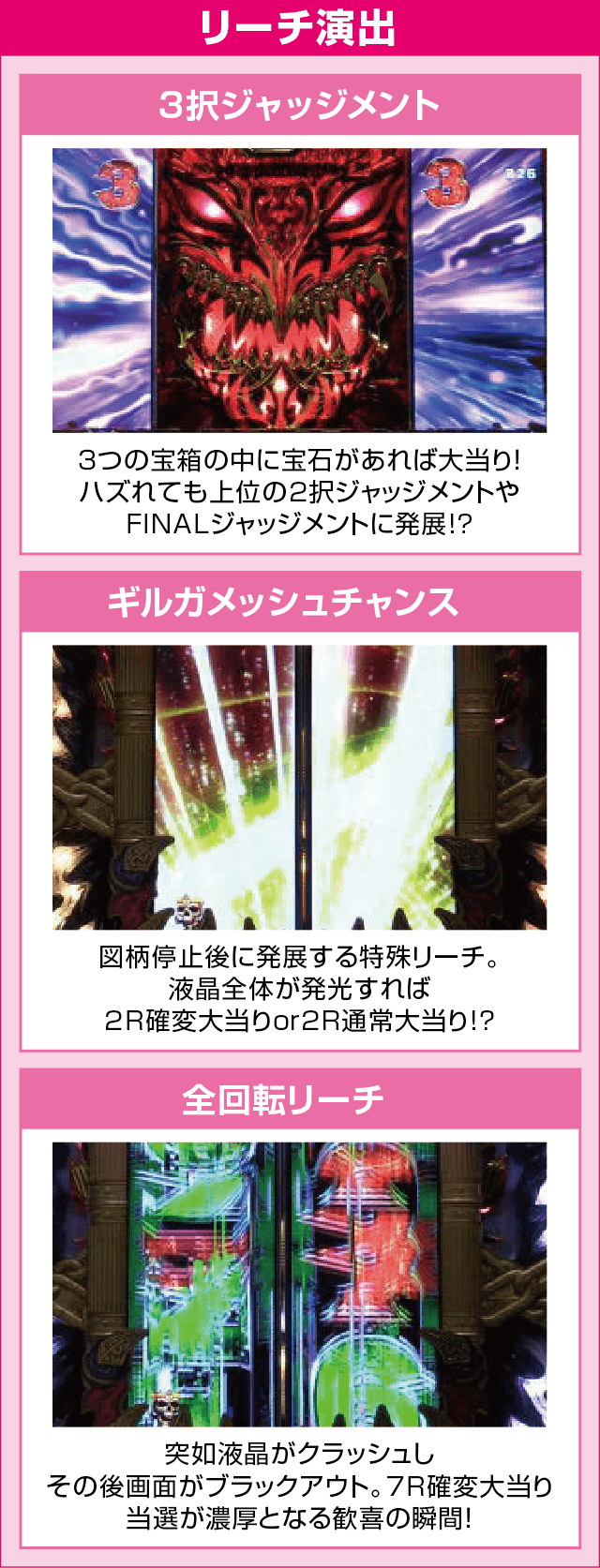 Pビッグドリーム2激神 199Ver.のピックアップ