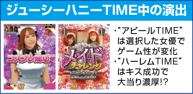 Pジューシーハニー3のピックアップ