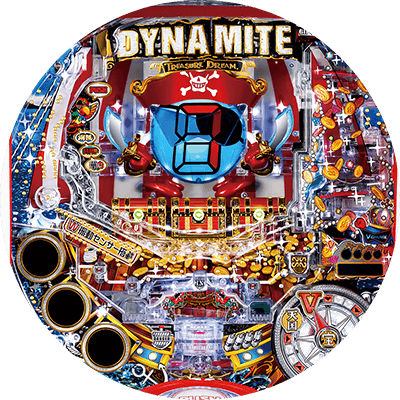 Pパイレーツオブダイナマイトキングの盤面画像