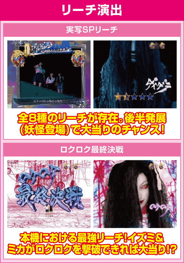 P ROKUROKU 2400ちょい恐Ver.のピックアップ