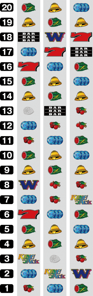 キングオブジャックのリール