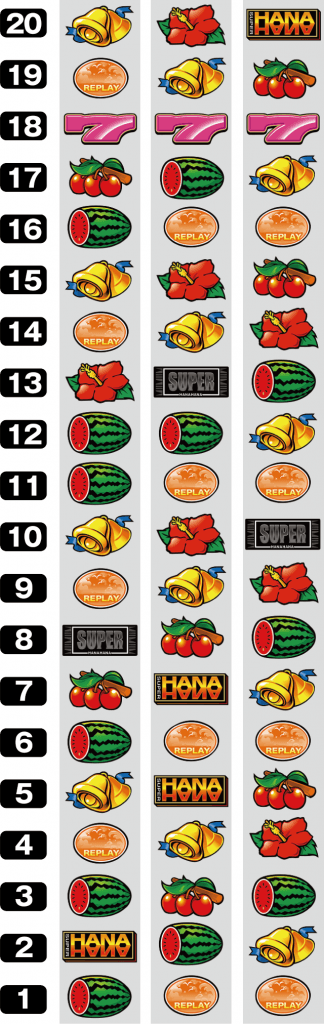 スーパーハナハナのリール