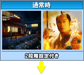 P暴れん坊将軍 炎獄鬼神の怪FW設定付のゲームフロー